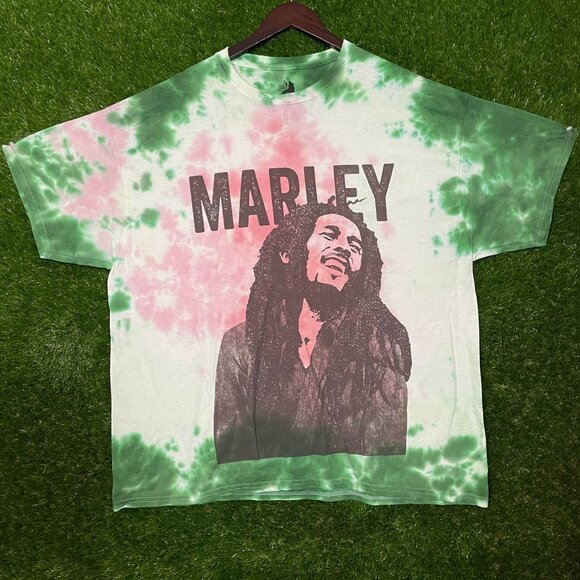 Ziggy Marley Rock Tour Tie-dye T-shirt, size 2XL - Picture 4 of 4